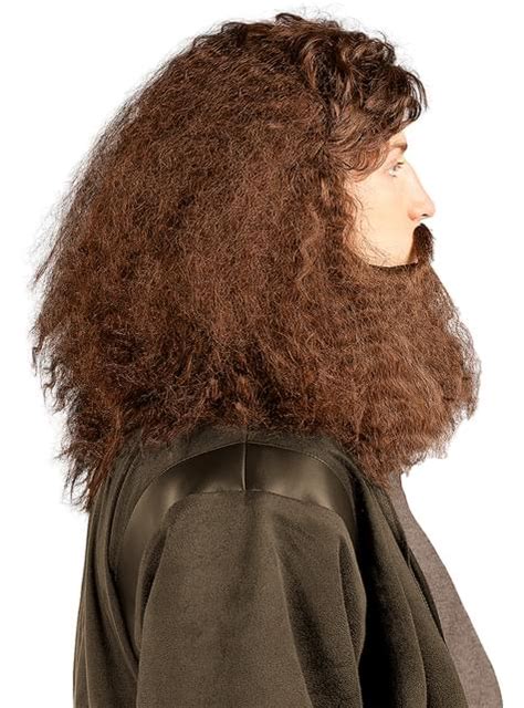 hagrid beard and wig