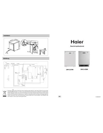 haier dw12 ebm 3s user guide PDF