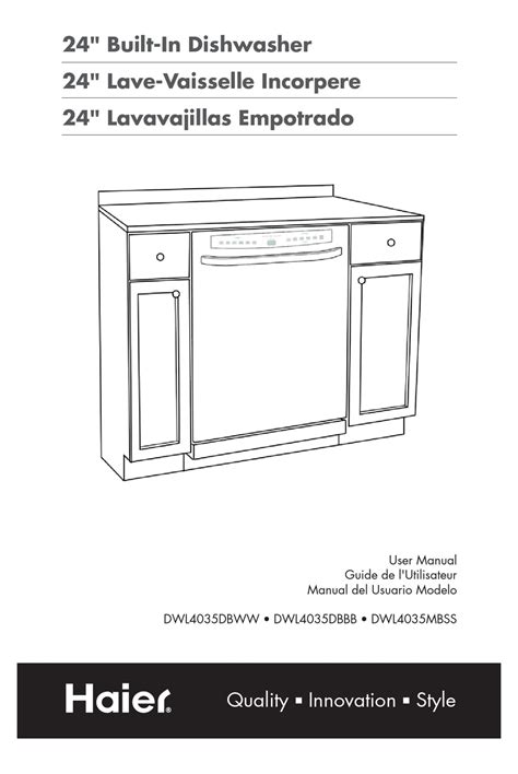 haier dwl4035 dishwashers owners manual Reader