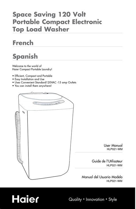 haier hlp021 wm user guide Doc