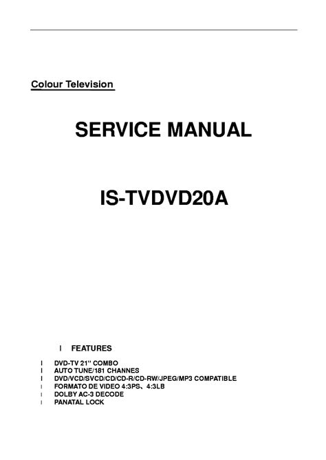 haier is tvdvd20a tvs owners manual Doc