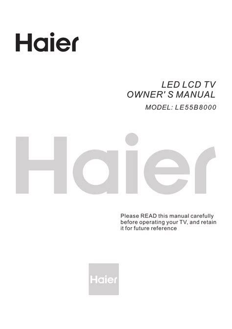 haier tom1003 tvs owners manual PDF