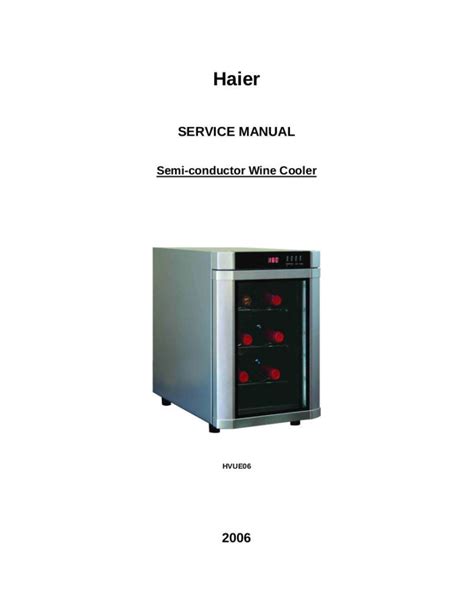 haier wine cooler repair manual Epub