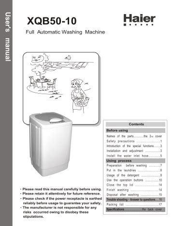 haier xqb50 10 washers owners manual Epub