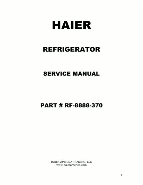 haier zhsc02sg refrigerators owners manual PDF