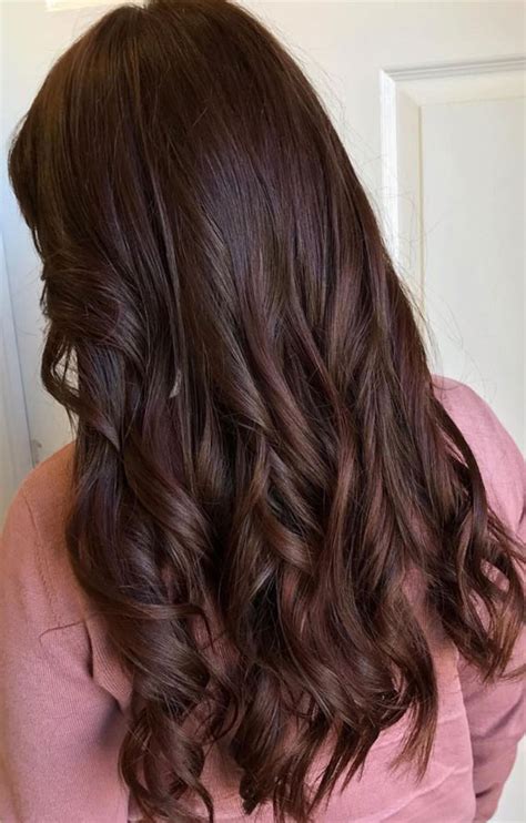 hair colour chocolate cherry