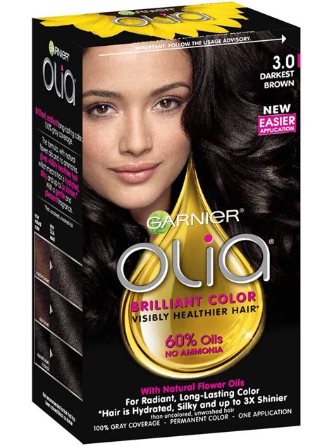 hair colour garnier olia