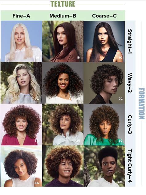 hair types chart