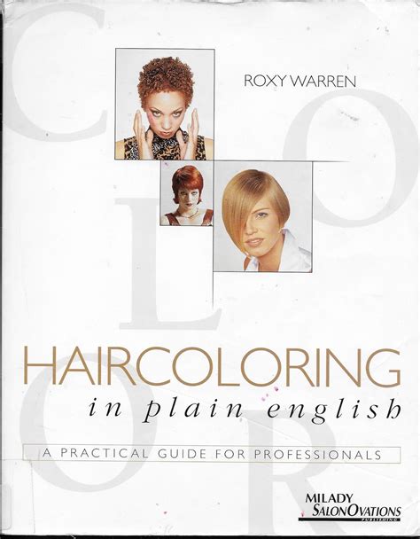 haircoloring in plain english a practical guide for professionals PDF