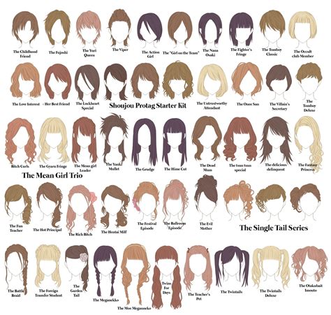 hairdo names