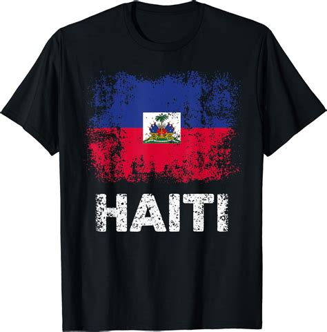 haitian flag shirt