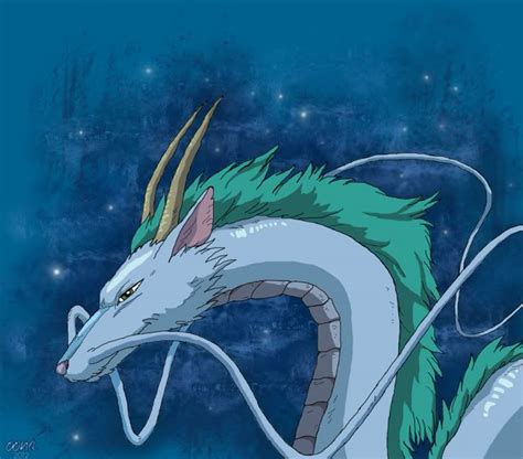 haku the dragon from spirited away