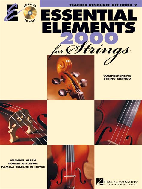 hal leonard essential elements 2000 for strings with cd rom book 2 violin PDF