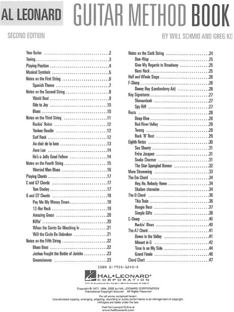 hal leonard guitar method book 1 pdf Kindle Editon