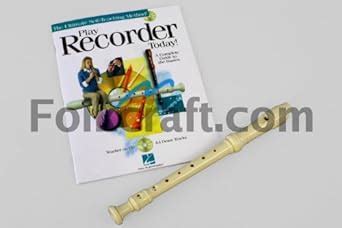 hal leonard play recorder today book or cd with recorder instrument Doc