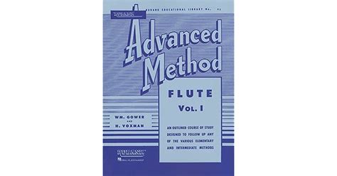 hal leonard rubank advanced method for flute vol 1 Doc