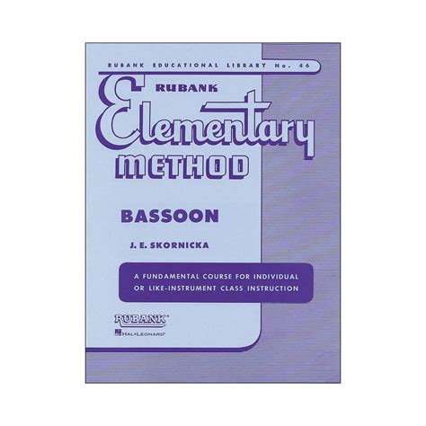 hal leonard rubank elementary method bassoon Doc