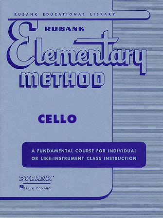 hal leonard rubank elementary methods cello Doc