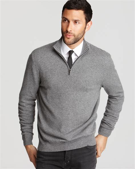 half zip sweater men