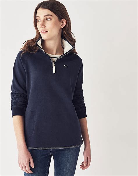 half zip sweatshirt