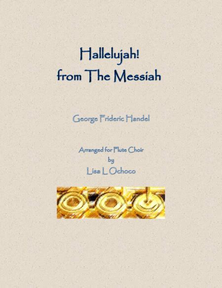 hallelujah messiah flute choir ochoco PDF