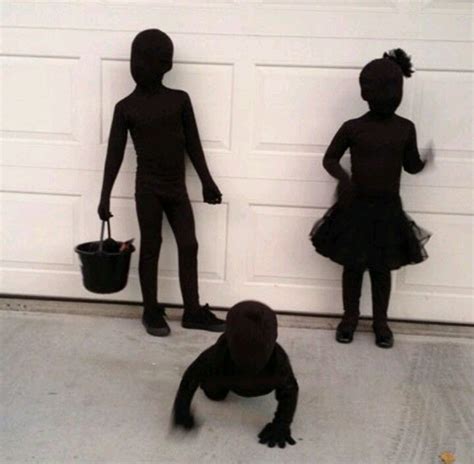 halloween costume shadows