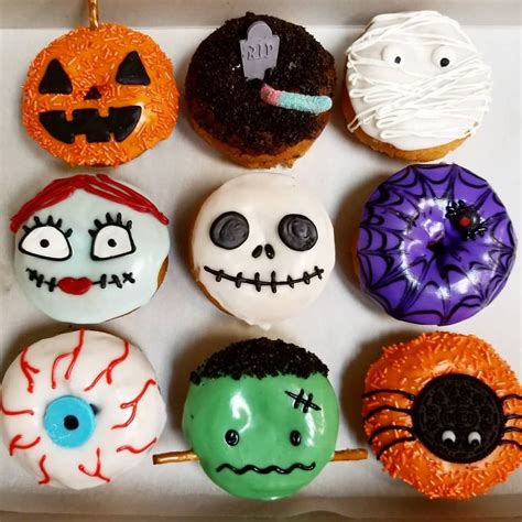 halloween donuts