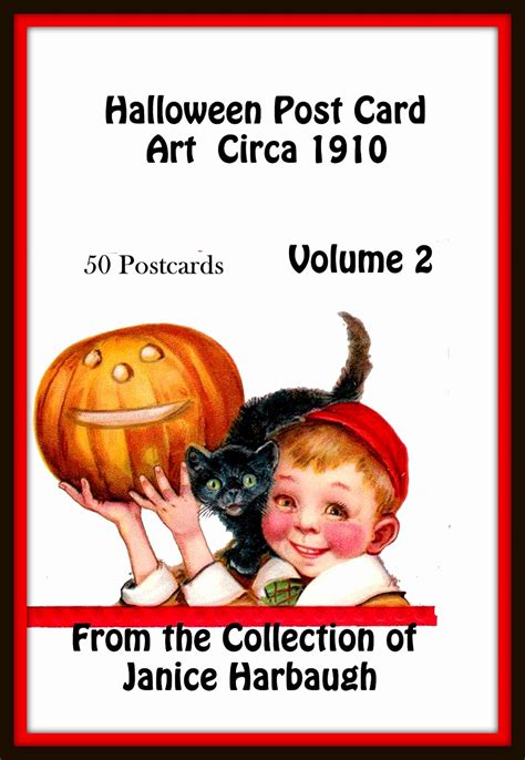 halloween post card art circa 1910 volume two Epub