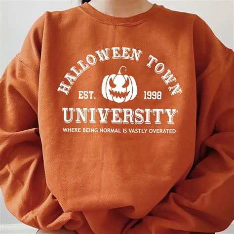 halloweentown university sweatshirt