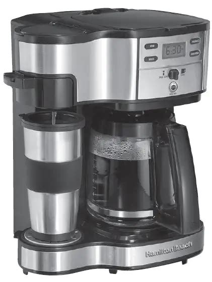 hamilton beach 40113 coffee makers owners manual Doc