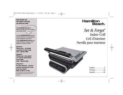 hamilton beach 65119 owners manual Doc