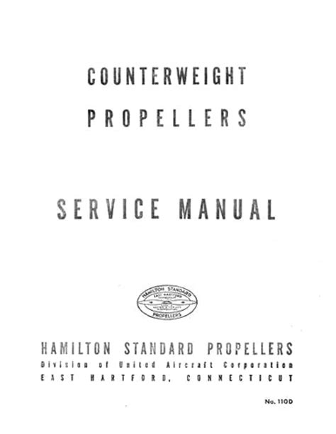 hamilton sundstrand propeller maintenance manual Ebook Epub
