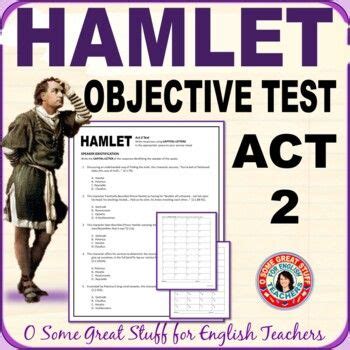 hamlet objective test answer key PDF PDF