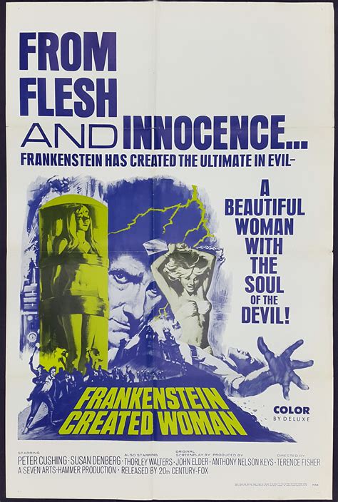 hammer movie poster frankenstein