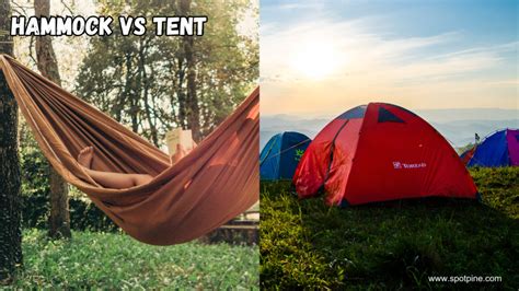 hammock tent vs tent