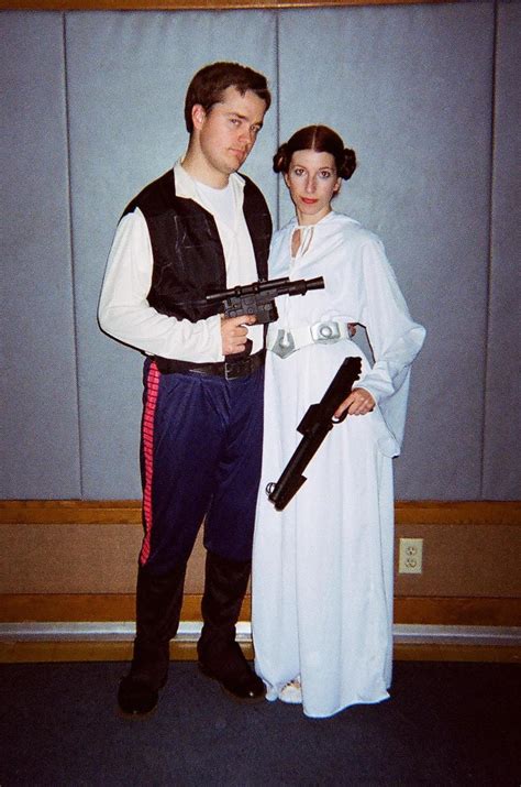 han solo princess leia costume