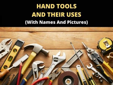 hand and tools