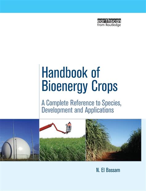 handbook bioenergy crops development applications Reader