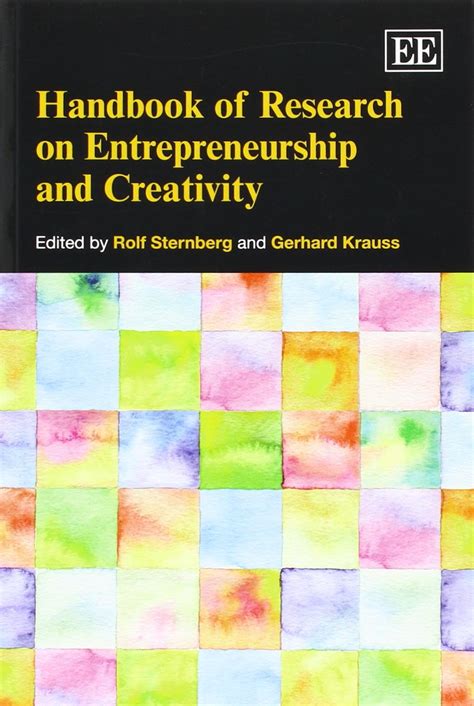 handbook entrepreneurship creativity handbooks management Reader