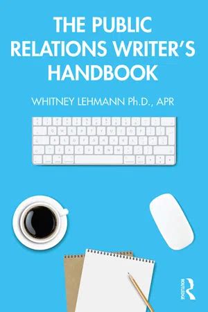 handbook for public relations writing Epub