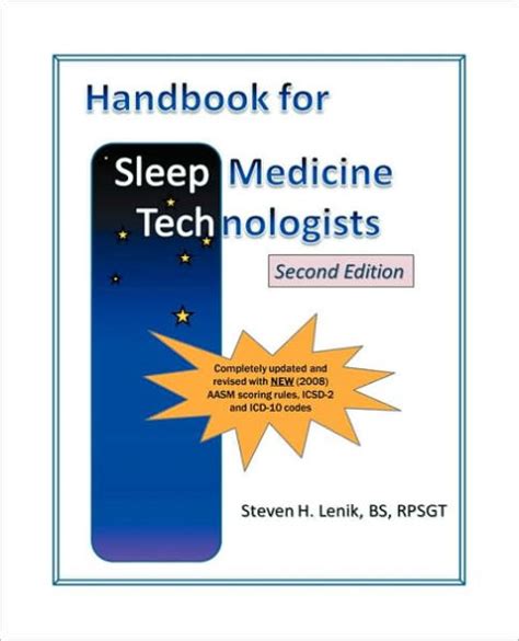 handbook for sleep medicine technologists second edition Epub
