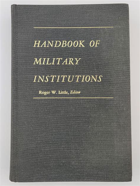 handbook military institutions Ebook Reader