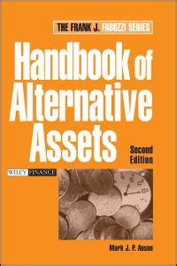 handbook of alternative assets handbook of alternative assets PDF