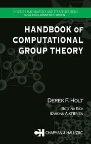 handbook of computational group theory handbook of computational group theory PDF