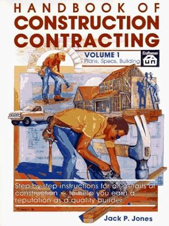 handbook of construction contracting plans specs building Kindle Editon