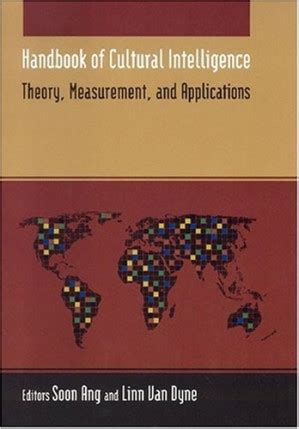 handbook of cultural intelligence theory measurement and application Reader