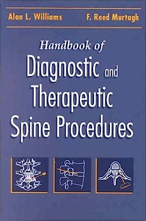 handbook of diagnostic and therapeutic spine procedures PDF
