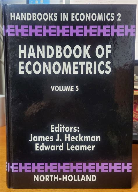 handbook of econometrics volume 5 handbook of econometrics volume 5 Kindle Editon