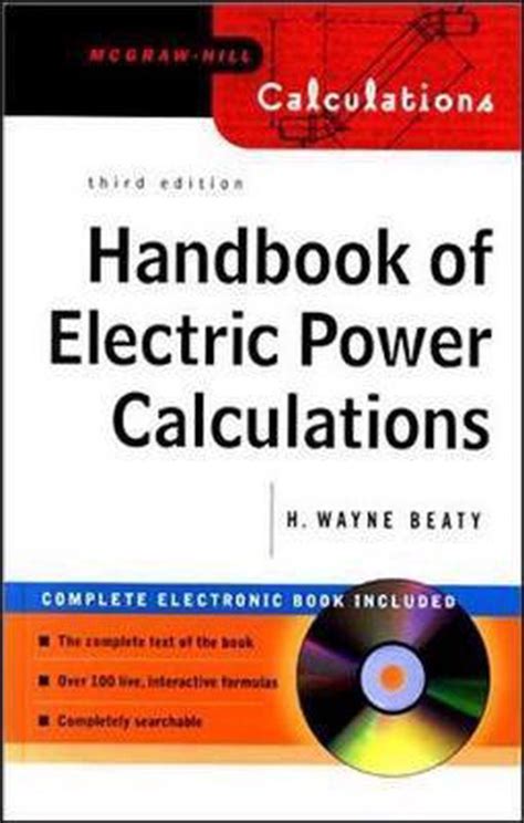 handbook of electric power calculations PDF