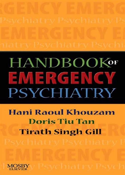 handbook of emergency psychiatry handbook of emergency psychiatry Kindle Editon